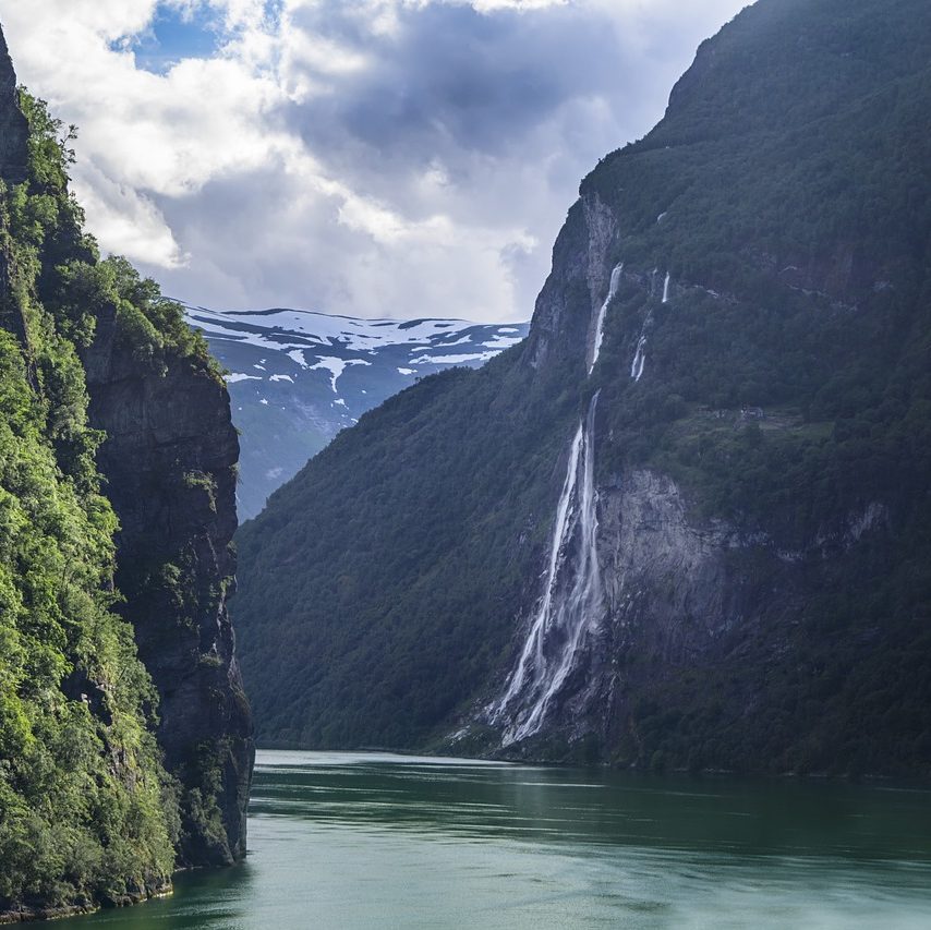 a cruise through fjords